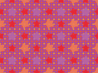abstract seamless color stars pattern