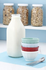 Delicious healthy breakfast