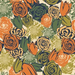 floral seamless texture