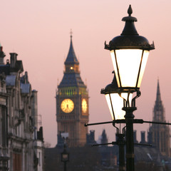 Fototapeta na wymiar Big Ben at Dawn
