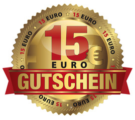 15 Euro Gutschein