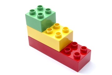 Colorful toy blocks