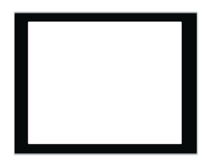 tablet computer isolated on the white backgrounds