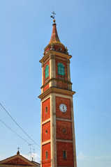 Church of Buonacompra di Cento. Emilia-Romagna. Italy.