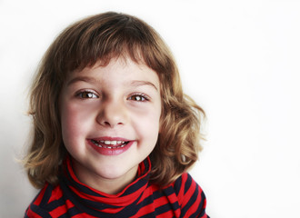 Portrait of a little girl