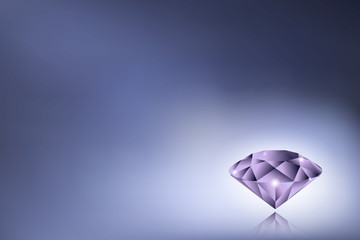 Purple diamond