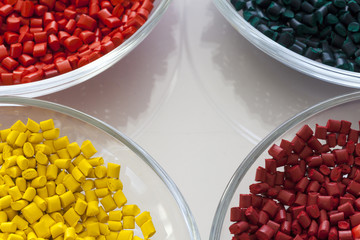 colorful plastic masterbatch granules