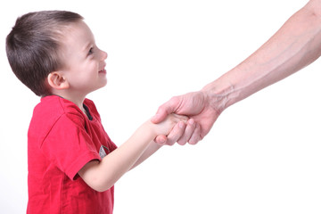 Begrüssung mit Handschlag 2