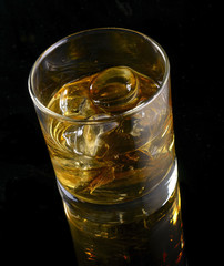 whiskey with ice
