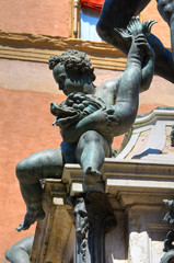 Fountain of Neptune. Bologna. Emilia-Romagna. Italy.