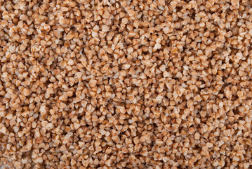 Buckwheat porridge. Background
