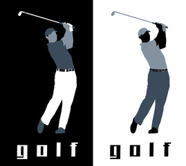 Golfer - Powered by Adobe