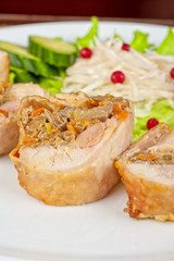 Chicken rolls