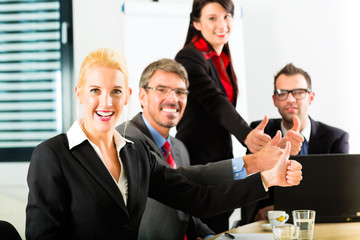 Business - businesspeople have team meeting