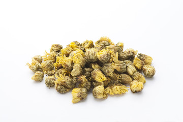 dried chrysanthemum flowers