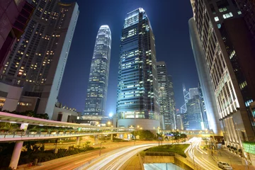 Rolgordijnen Hong Kong IFC © SeanPavonePhoto