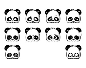 Emoticon Panda 2