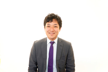 笑顔のビジネスマン