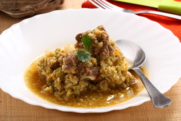 Carne e cavolfiore