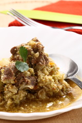 Carne e cavolfiore