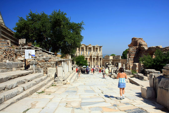 Efez ancient ruins, Turkey