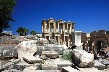 Fototapeta na wymiar Efez ancient ruins, Turkey