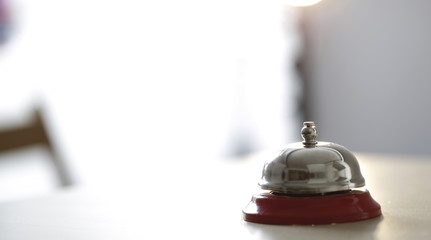 Close up photo of a bell