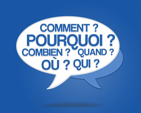 sondage - bulle question