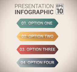 Modern soft color Design template / infographics