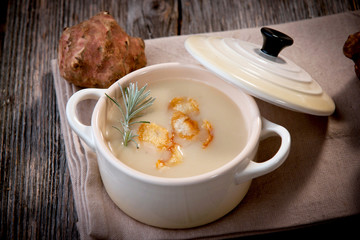Jerusalem Artichoke Soup