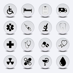 Icon Set Medecine