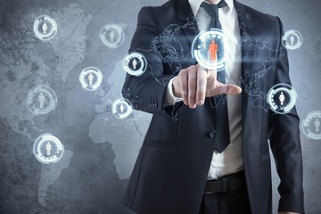 Social network interface