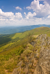 Fototapeta na wymiar Polonina Carynska. Bieszczady Mountains