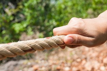 Hand Pulling Rope