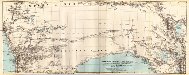 Australia old map
