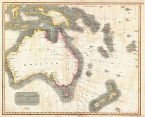 Australia old map