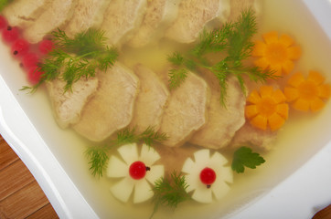 Aspic from meat