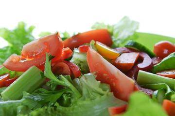 salad with vegetable