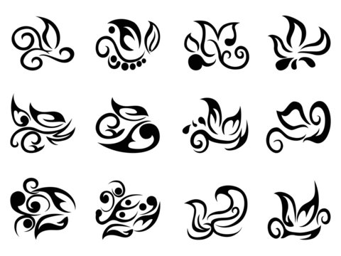 Calligraphic Elements