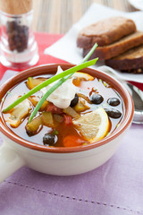 mouthwatering and flavorful solyanka