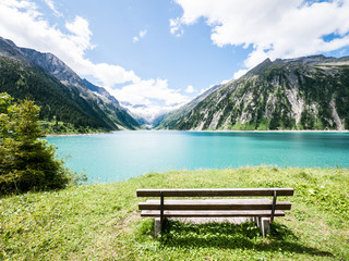 at the lake