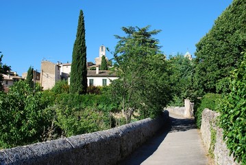 Ancient village of Lourmarin, Vaucluse, Provence, France