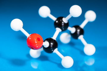 Obraz premium Model of molecular structure