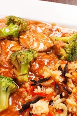 rice with vegetables