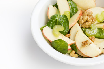 modern variation of waldorf salad