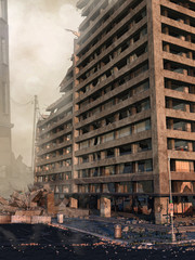 Ruiny wieżowca © Obsidian Fantasy