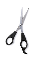 open scissors