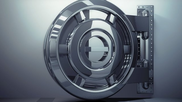 Safe door animation