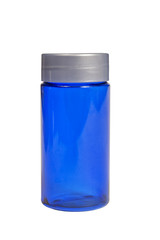 Blue Bottle XXXL Isolated On White