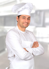 cuoco in cucina